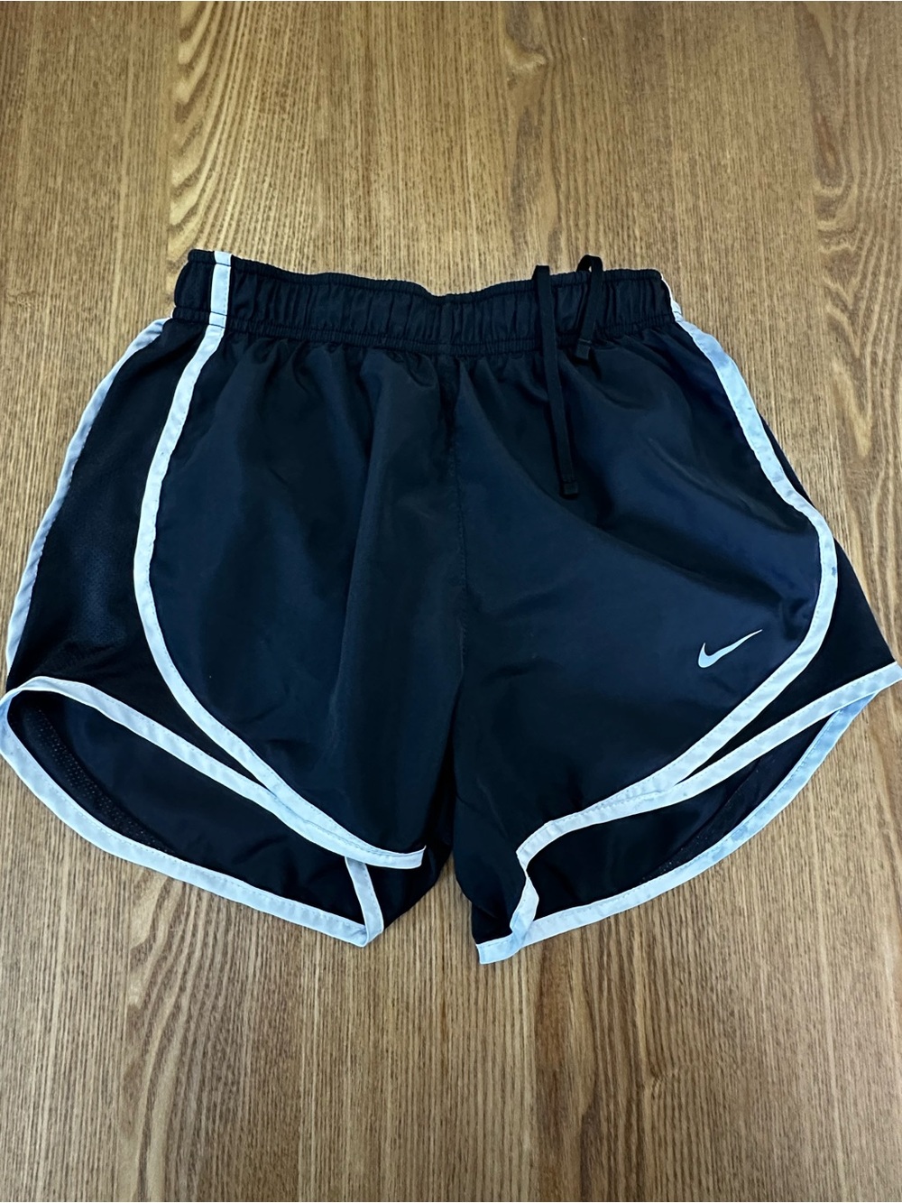 Women’s Nike Black & White Athletic Running Shorts - XS